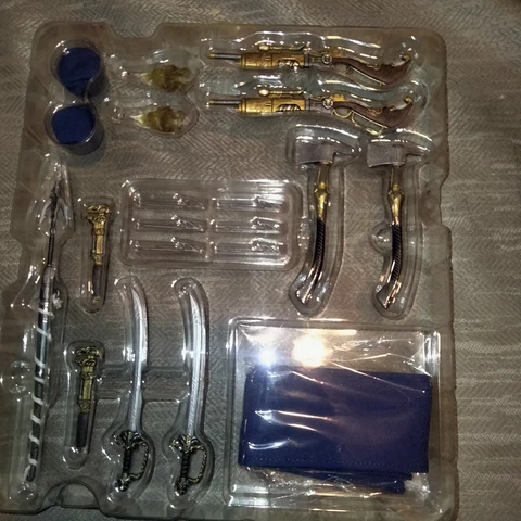 mezco one:12 nautilus crew  All Of The Weapons Sets Lot Cover