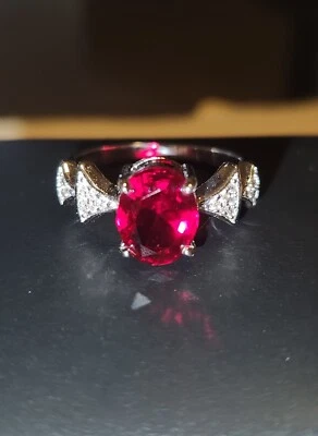 Anel de joias perfumadas ~ Tamanho 7 ~ Novo sem etiquetas - Imagem 1 de 4