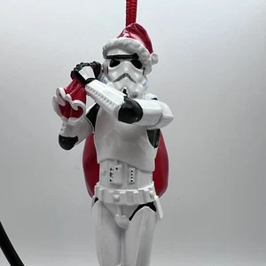 Stormtrooper Santa Sack Hanging Ornament 13cm - Picture 1 of 9