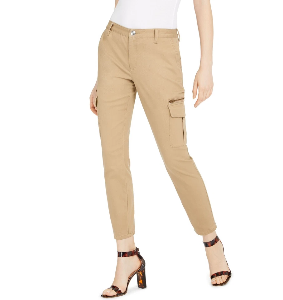 Pantalones utilitarios cargo pierna ajustada INC International Concepts Foto 1 de 4