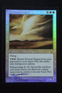 Magic The Gathering Magic The Gathering Eternal Dragon Foil Scourge MP jugado moderadamente - Imagen 1 de 2