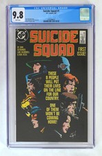 Suicide Squad 1 CGC 9.8 (1987) White Pages