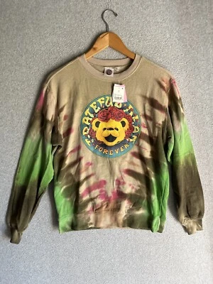 Grateful Dead Forever Long Sleeve Sweatshirt Tie Dye Size XS NWT - Image 1 of 4
