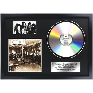 Pantera - Cowboys from Hell / CD / / Souvenir in black frame / Heavy Metal - Picture 1 of 15