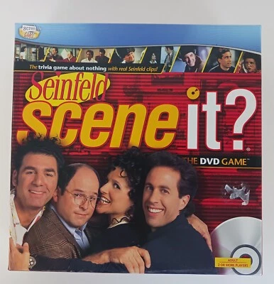 SEINFELD 'SCENE IT' - The DVD Game- Brand New Sealed With Real Seinfeld Clips - Image 1 of 2
