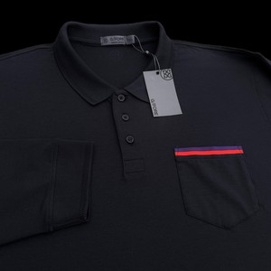 Las mejores ofertas en Polos negro de mangas largas para hombres | eBay