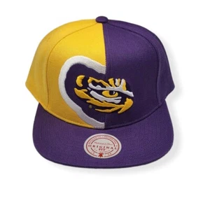 Mitchell & Ness LSU Tigers Retroline Adjustable Snapback Hat Cap - Picture 1 of 6