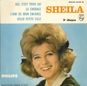 EP 45 RPM (7) Sheila / Beatles " Oui, c'est pour lui " - Imagen 1 de 4