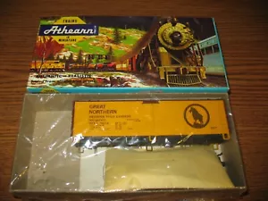 ATHEARN GREAT NORTH WFEX 40' MADERA CAJA REFRIGERADA COCHE KIT ESCALA HO MODELO TREN NUEVO - Imagen 1 de 6