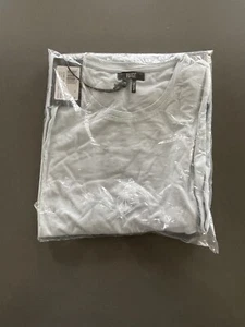 NWT, Paige Mens,  T-Shirt, Crew Neck, XL, Light Blue - Excellent, MSRP $89 - Picture 1 of 4