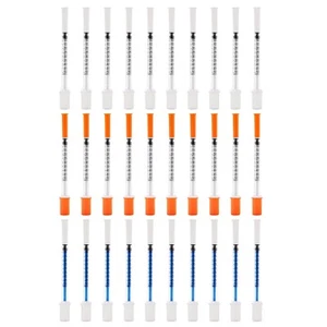 U 100 /2ml mit Nadel 31G 5/16" 8mm /2 Einweg Einzelpackung 10er Pack - Bild 1 von 10