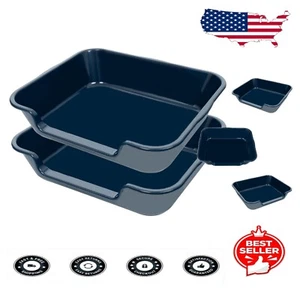 Pet Safe Jumbo Litter Tray - Low Entry, Perfect for Geriatric and Large Cats - Picture 1 of 10
