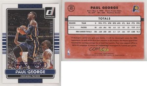 2014-15 Panini Donruss Press Proof Purple /199 Paul George #43