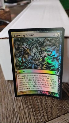 BATWING BRUME Magic the Gathering MTG Foil Holo Instant 2008 Trading Card 81/180 - Image 1 of 2