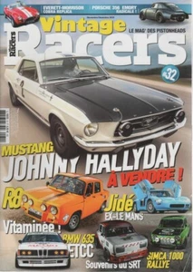 VINTAGE RACERS 32 R8 MAJOR 140CH SIMCA RACING TEAM BERKELEY T60 BMW 635CSi JIDE - Imagen 1 de 3