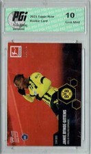 Jamie Bynoe-Gittens 2023 Topps Now #106 Red SP Just 99 Made Rookie Card PGI 10