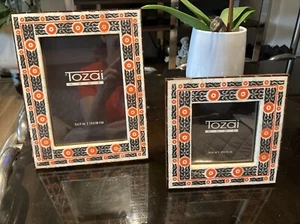 Tozai Bone Inlay Mosaik Bilderrahmen, 2er, 5x7 und 4x4 - Bild 1 von 4