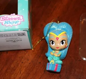 Shimmer and Shine Ornamento Nickelodeon Bambini Nuovo In Scatola Blu Kurt Adler 2019 - Foto 1 di 7