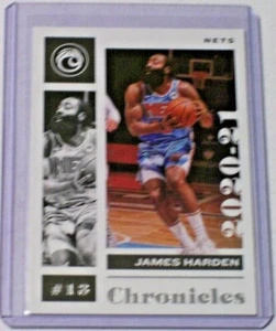 2020-21 Panini Chronicles tarjeta base James Harden Nets Rockets envío gratuito - Imagen 1 de 1