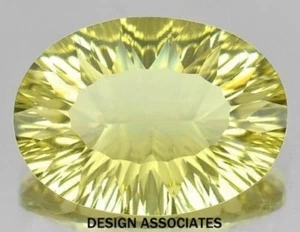 CUARZO LIMÓN 18 x 13 MM CORTE CÓNCAVO OVALADO TODO NATURAL AAA - Imagen 1 de 1
