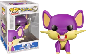 Pokemon - Rattata Pop! Vinyl RS - Foto 1 di 1