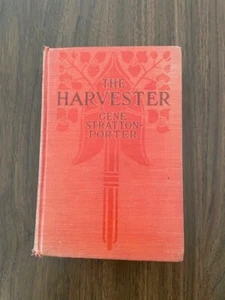 Copyright of 1911 The Harvester by Gene Stratton-Porter Hardcover (HB Red Cover) - Picture 1 of 6
