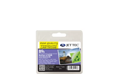 Jet Tec B9B Replacement Brother LC900B/LC41B/LC47B Inkjet Printer Cartridges - Image 1 of 2