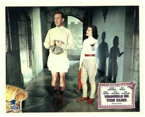 Trouble In The Glen Original Lobby Card Margaret Lockwood Forrest Tucker 1954