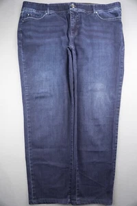 Pantalones de mezclilla para mujer INC International Concepts 2015 tiro alto recto talla 20W (41x27) - Imagen 1 de 7