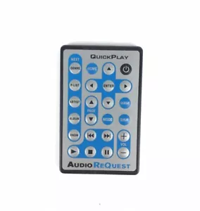 NEW Audio ReQuest Quickplay Original OEM Replacement Remote Control Silver - Picture 1 of 5