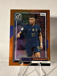 2022-23 Donruss Soccer Kylian Mbappe Orange speckle #51 France - Picture 1 of 2