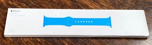 GENUINO RELOJ APPLE BANDA DEPORTIVA 38 mm / 40 mm 2015 descontinuado * AZUL Raro - Imagen 1 de 3
