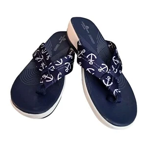 Cloudsteppers by Clarks Sport Thong Slide Sandals Women's No Size 11" - Picture 1 of 8