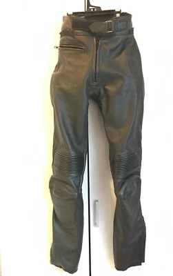 Pantalon moto cuir femme 36 NEUF BTK - Photo 1/4