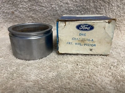 NOS FORD C8AZ-2196-A 1968-1971 GALAXIE LTD THUNDERBIRD DISC BRAKE CALIPER PISTON - Image 1 of 4