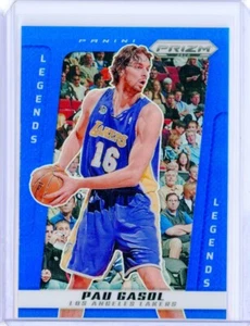 2024-25 Panini Prizm Deca PAU GASOL Legends LA Lakers Blue Prizms 117/149 - Picture 1 of 2