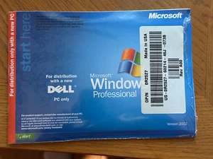 Microsoft Windows XP Professional Version 2002 Software from Dell - Picture 1 of 2