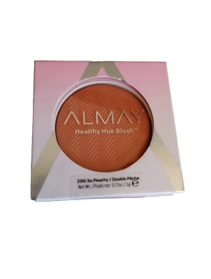 Almay Healthy Hue Blush Compact So Peachy (200) 0.17 Oz SEALED - Image 1 of 2