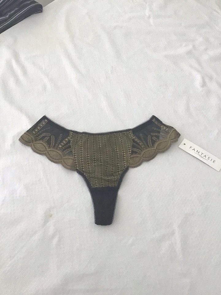 Panty Tanga Fantasie Ava Eveden Bordado Olivia S Mezcla Nylon Foto 1 de 4