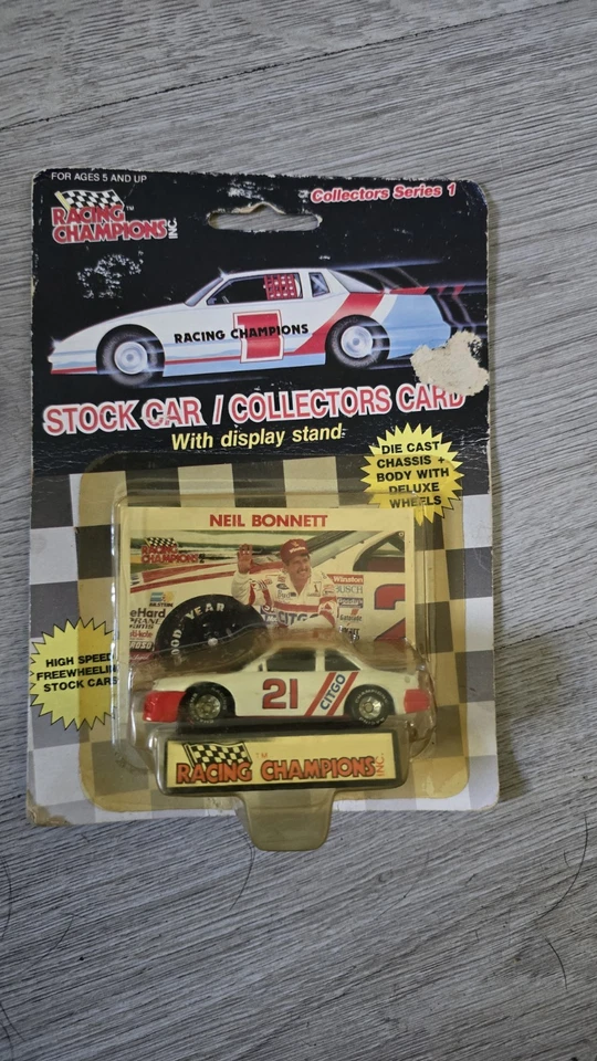 NEIL BONNETT RACING CHAMPIONS DIECAST 1/64 NASCAR 1989 CITGO Foto 1 de 1