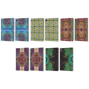 HEAD CASE DESIGNS ARABESQUE PATTERN LEATHER BOOK CASE FOR APPLE iPAD - Picture 1 of 11