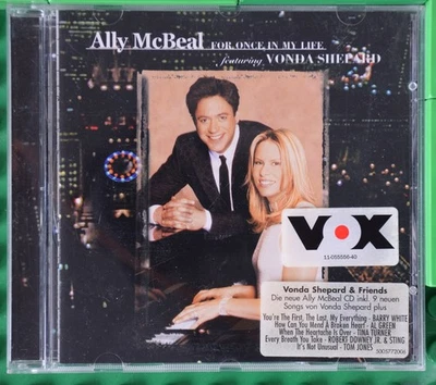 Vonda Shepard - Ally McBeal For Once In My Life - Epic - Soundtrack CD - Bild 1 von 4