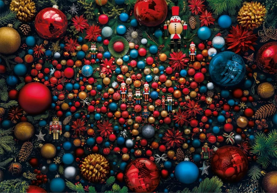 Clementoni Impossible Christmas Vibes Jigsaw Puzzle (1000 Pieces) - Image 1 of 3