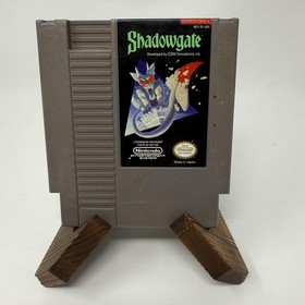 Vintage Shadowgate Nintendo NES Video Game Gray Cartridge 1989 Kemco Fantasy