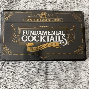 Fundamental Cocktails Illustrated Cocktail Cards for Home Bartenders. Brand New - Picture 1 of 9