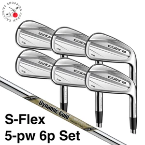COBRA King Forged 2023 Iron Wedge 5-pw 6p Set CBMB S-Flex Dynamic Gold EX Shaft - Picture 1 of 11
