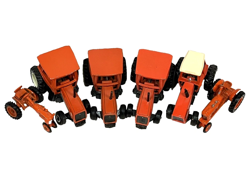 Lot of 6 Ertl 1/64 Scale Deutz Allis Chambers Tractors - Diecast - Image 1 of 4