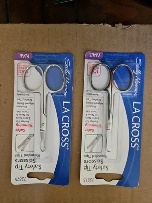 Tijeras de seguridad para combinación de uñas y cutículas Sally Hansen LA CROSS 743f3 paquetes de 2 Foto 1 de 3
