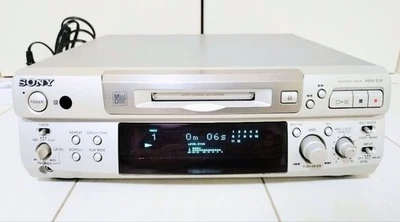 Sony MDS-S38 MD Deck Minidisc Recorder Player w/ Remote AC120V Fully Tested - Image 1 of 4