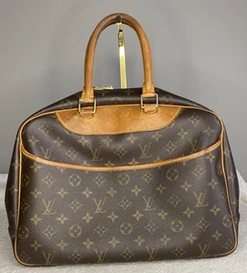 Louis Vuitton Deauville Vanity Tote Bag in Monogram Canvas (13,7" x 10,6") - Bild 1 von 12